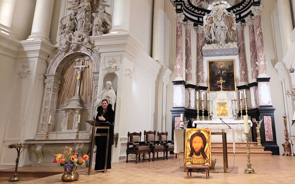 Utrecht, Netherlands, the Church of St Augustine reopens with the Community of Sant'Egidio's evening prayer
